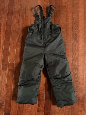 Bundled only! 💕Cat & Jack Black Kids Snow Bib Overalls